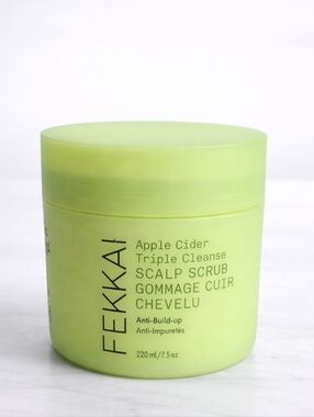 Fekkai Apple Cider Triple Cleanse Scalp Scrub 7.5 oz Anti-Build Up New